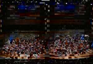 Man conducting. Photo