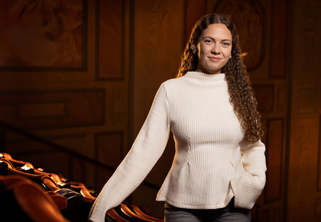 Woman smiling. Photo