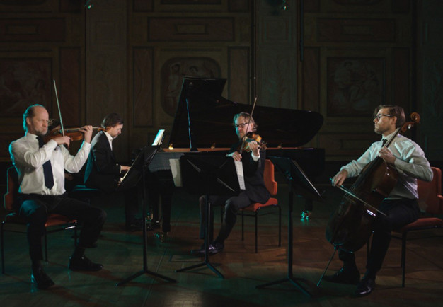 Musicians playing. From the concert.