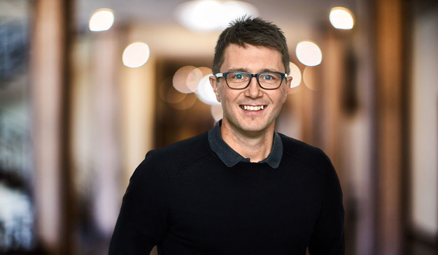 Portrait of Kristoffer Öberg. Photo.