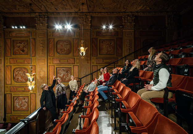 Visning av Grünewaldsalen. Fotografi.