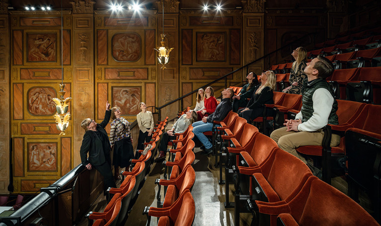 Visning av Grünewaldsalen. Fotografi.