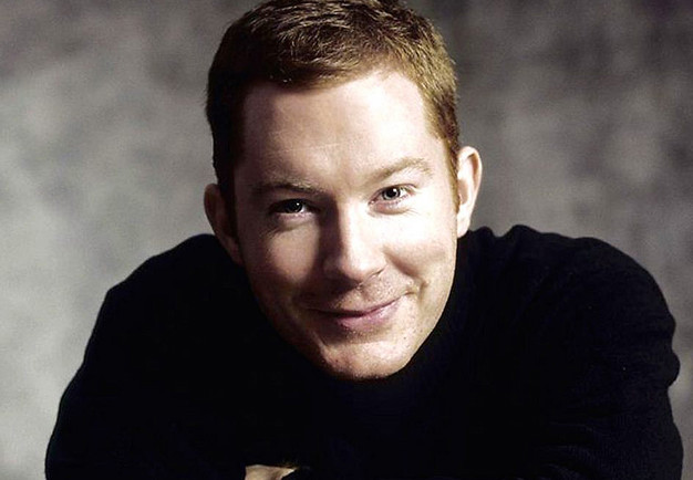 Man som sjunger. Fotografi.